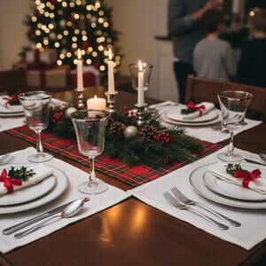 VTG Fostoria Crystal Sheffield 8oz Goblets (4) Clear Platinum Rim 6.75" 1961-82